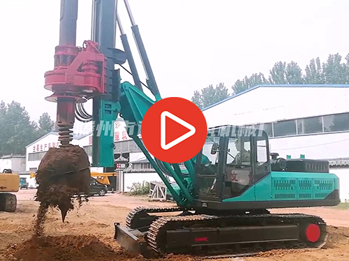 履帶式太陽能光伏電站壓樁機